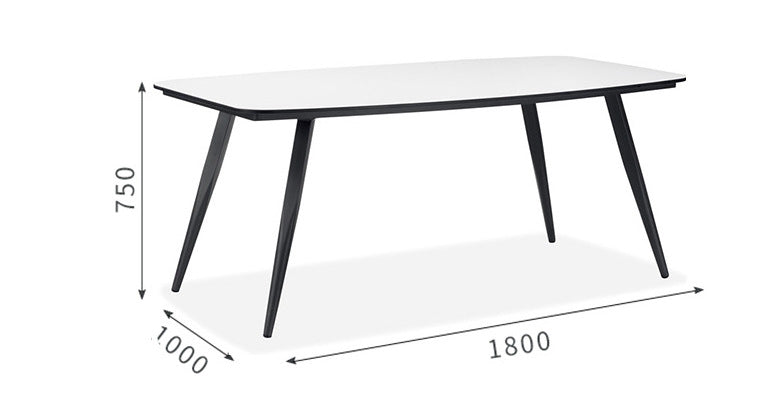 Outdoor Rock Slab Dinning Table