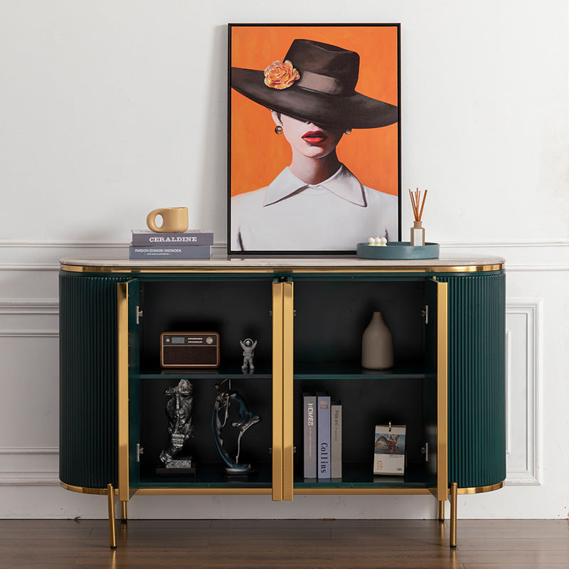 Opulent Emerald Cabinet