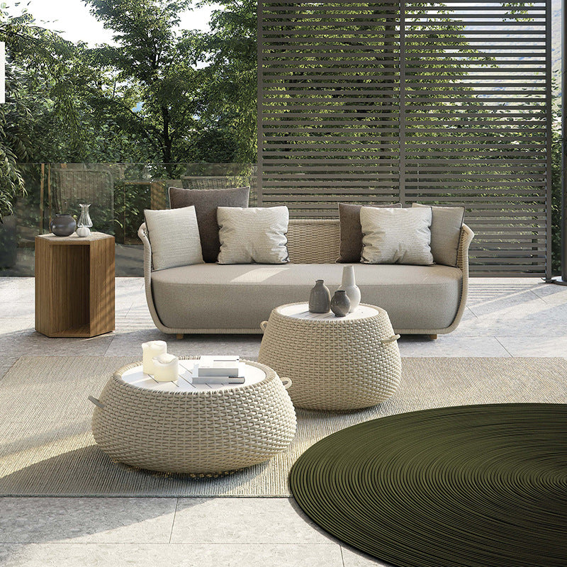 Outdoor Rattan Side Table