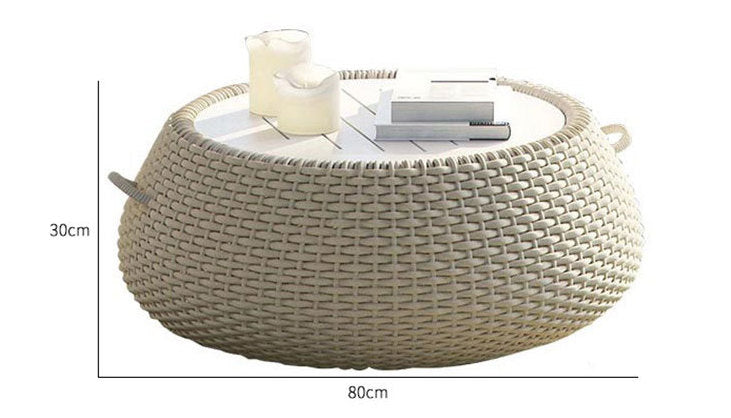 Outdoor Rattan Coffee Table