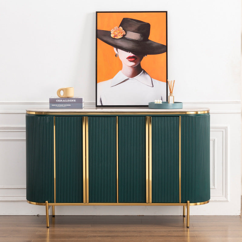 Opulent Emerald Cabinet