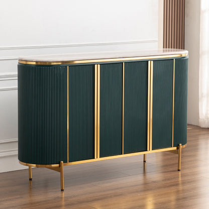 Opulent Emerald Cabinet