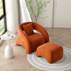 Burnt Orange W/ Stool